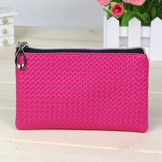 Monedero Mini Multicolor de PU con Cierre - Bolsa Compacta para Monedas y Tarjetas - Image 12