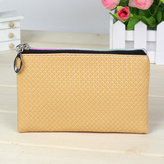 Monedero Mini Multicolor de PU con Cierre - Bolsa Compacta para Monedas y Tarjetas - Image 11