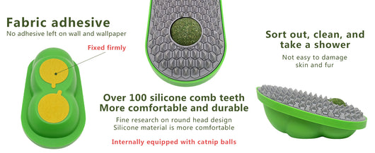 Bolas de Catnip Adhesivas para Pared - Juguete Interactivo para Gatos - Image 14