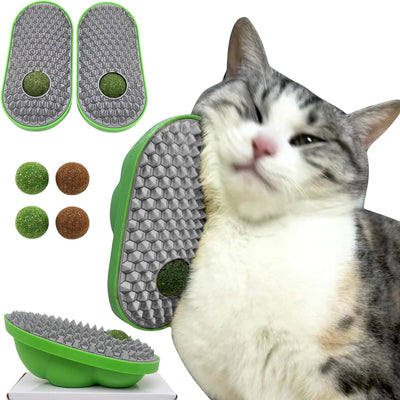 Bolas de Catnip Adhesivas para Pared - Juguete Interactivo para Gatos - Image 4