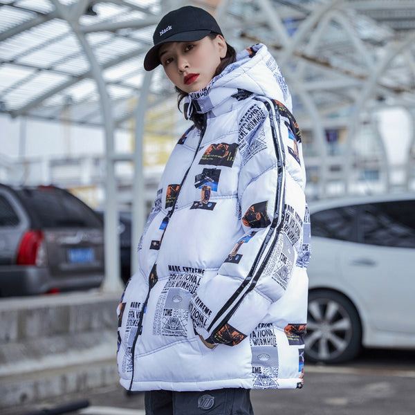 Trajes Oversize Hip-Hop de Algodón para Calle