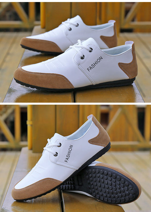 Zapatos Blancos Transpirables para Hombre - Estilo Casual Moderno - Image 8