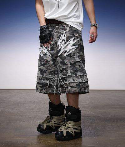 Bermudas Cargo Talla Grande en Algodón para Hombre - Verano - Image 10
