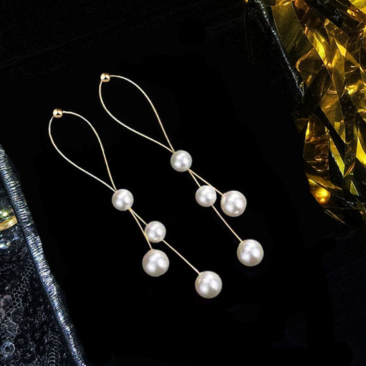 Aretes Largos Colgantes de Cristal para Mujer - Diseño Elegante y Sofisticado - Image 5