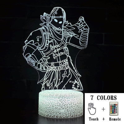 Lámpara Proyectora LED Fortnite Battle Royale - Luz Nocturna Táctica Scar RPG - Image 19