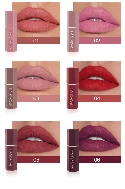Estuche de 6 Labiales Mate Resistentes al Agua - Image 9