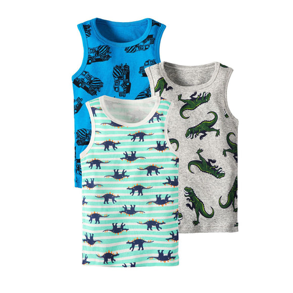 Chaleco Deportivo Infantil sin Mangas - Algodón Suave con Diseño Animado