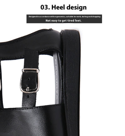 Sandalias Planas Cómodas con Anillo de Dedo para Mujer - Image 8