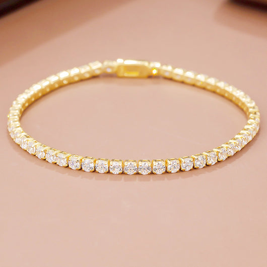 Pulsera de Plata Esterlina con Zirconia Hip Hop para Mujer - Image 4
