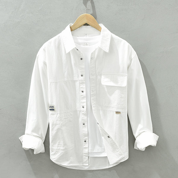 Camisa Casual Suelta para Hombre