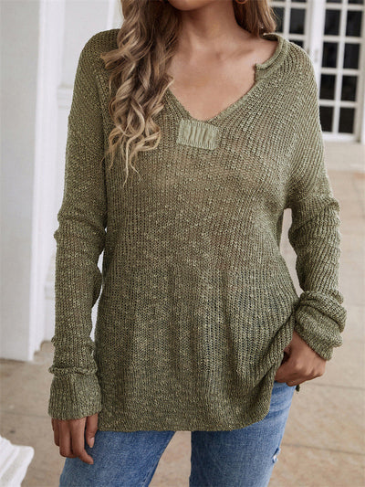 Suéter Holgado de Acrílico para Otoño e Invierno - Image 6