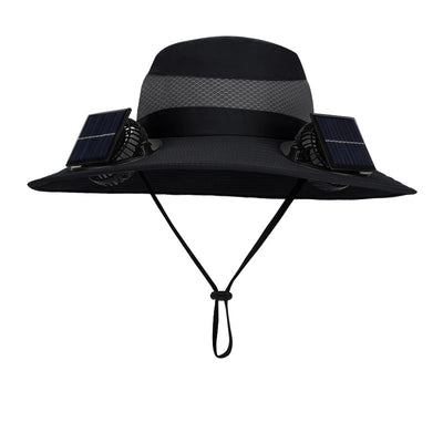 Gorro Ventilado con Doble Ventilador Solar para Hombre - Outdoor y Montaña - Image 7