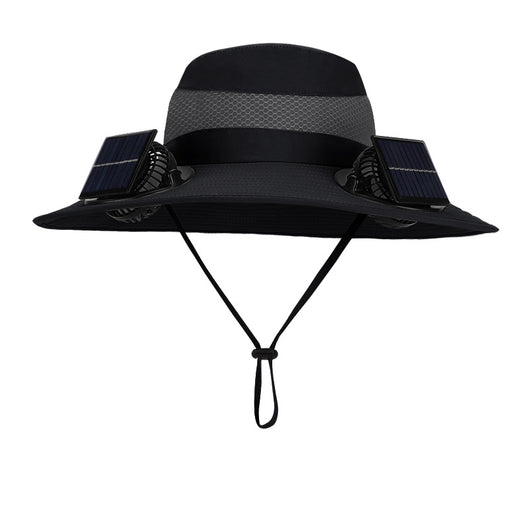Gorro Ventilado con Doble Ventilador Solar para Hombre - Outdoor y Montaña - Image 7