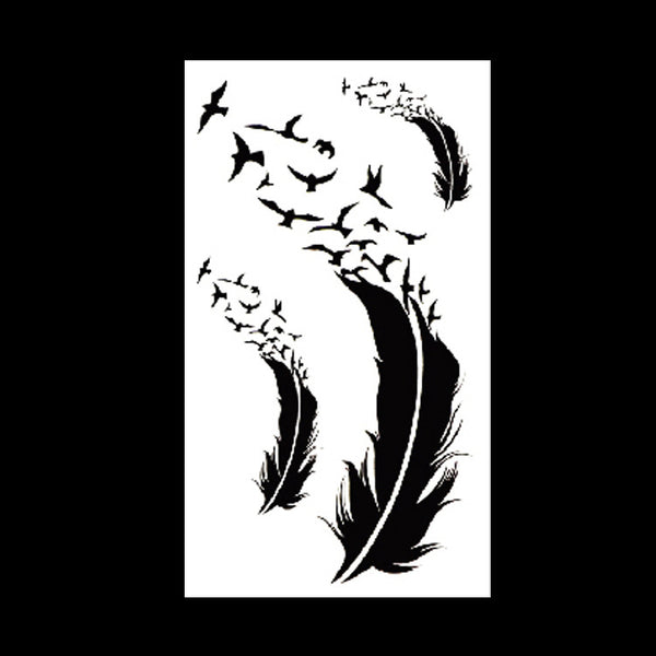 Tatuajes Temporales Impermeables Lindos de Uso Único