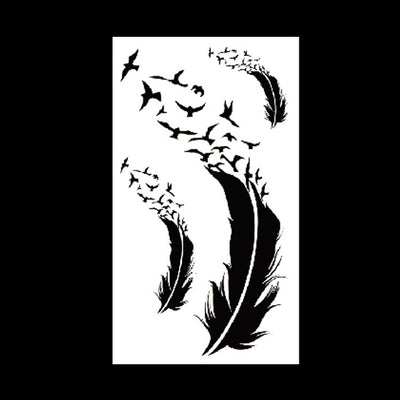 Tatuajes Temporales Impermeables Lindos de Uso Único - Image 2