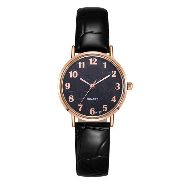 Reloj de Cuarzo Resistente al Agua para Mujer - Diseño Simple y Elegante