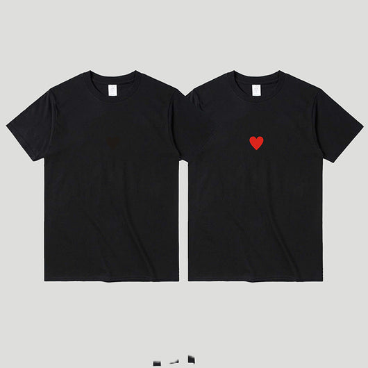 Camiseta de Algodón Puro Manga Corta Efecto Térmico Melocotón - Image 3