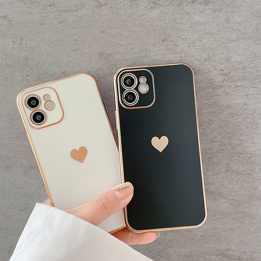 Funda Protectora para Celular con Acabado Mate Frosted y Detalles de Amor - Image 7