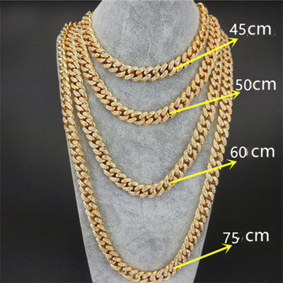 Pulsera Cadena Cubana de Acero Titanio para Hombre - Image 6