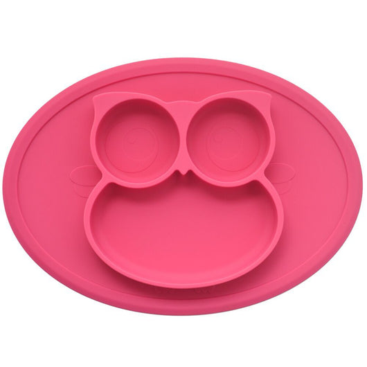 Plato Infantil de Silicona Integrada Grado Alimenticio - Bandeja Antideslizante para Niños - Image 7