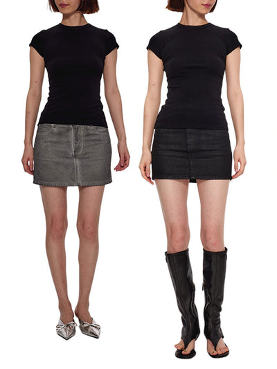 Camiseta Ajustada Cuello Redondo para Mujer - Efecto Reductor - Image 7