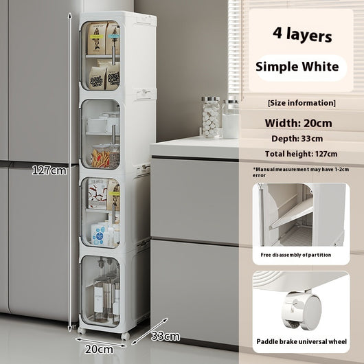 Gabinete Organizador Plegable Multifuncional para Baño - Image 12