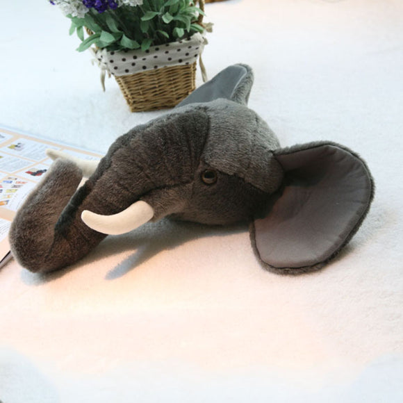 Peluche Elefante Decorativo para Pared - Suave y Adorable