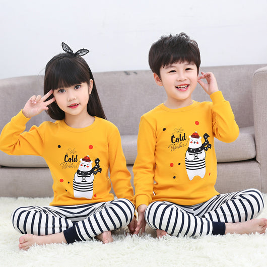 Pijamas Largos para Niñas con Mangas Largas - Image 3