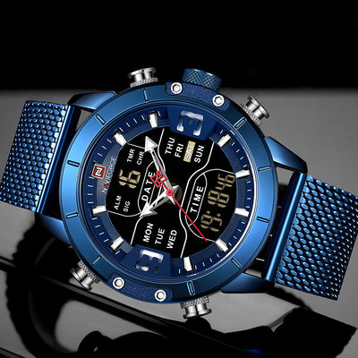 Reloj de Pulsera con Malla Metálica - Image 2