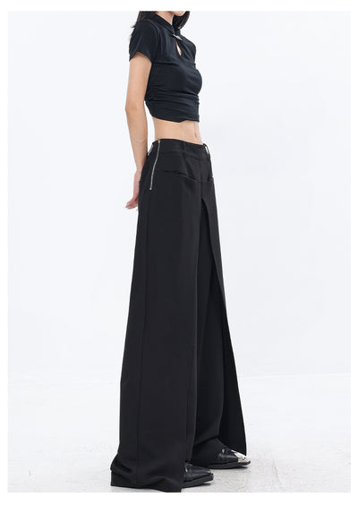 Pantalones Sueltos Negros Casuales para Mujer - Corte Recto - Image 36