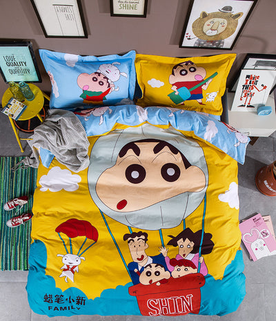 Ropa de Cama Infantil de Algodón con Diseños Animados - Image 21