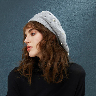 Boina de Perlas Otoño Invierno - Gorro Elegante Multiuso para Adultos - Image 8