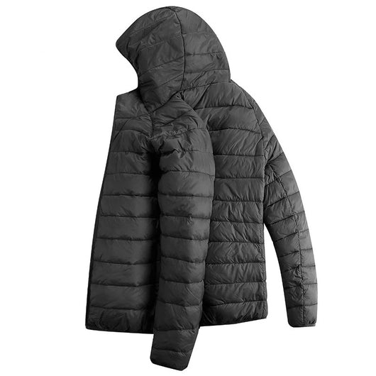 Abrigo Deportivo Ligero con Capucha - Chaqueta Térmica Impermeable para Invierno - Image 34