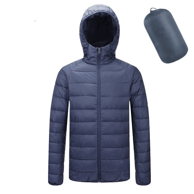 Abrigo Deportivo Ligero con Capucha - Chaqueta Térmica Impermeable para Invierno - Image 7