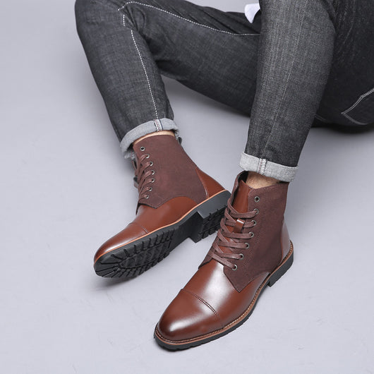 Botas Martin de Terciopelo Punta Afilada - Calidez y Estilo
