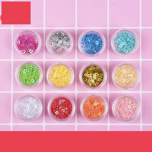 Set de Purpurina DIY 12 Colores Brillantes - Image 8