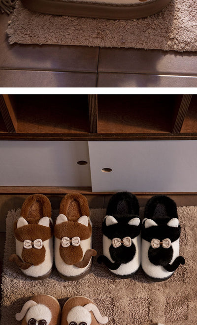 Pantuflas Felinas Esponjosas - Cómodas Zapatillas Peluche para Casa Invierno - Image 16