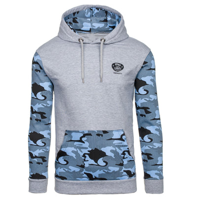Sudadera con Capucha y Costuras de Camuflaje - Image 10