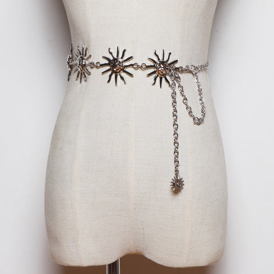 Cadena de Cintura Decorativa para Mujer - Accesorio Versátil y Elegante