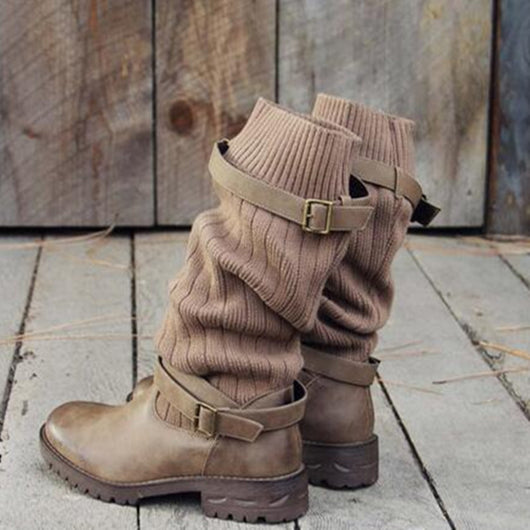 Botas de Lana Caña Media - Image 15
