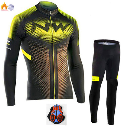 Conjunto de Jersey Ciclismo Manga Larga - Image 7