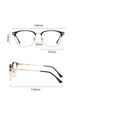 Gafas Retro Azul Luz para Hombre y Mujer - Image 4