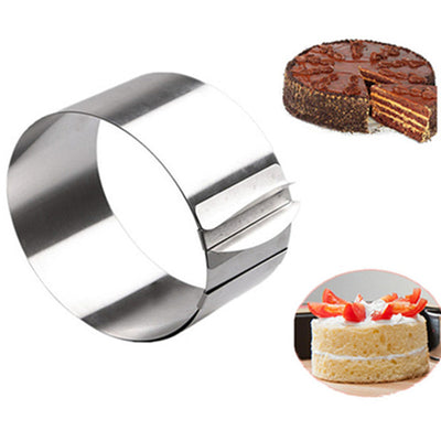 Molde para Torta Ajustable de Acero Inoxidable - Image 4