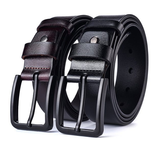 Cinturón de Cuero para Hombre - Casual y Versátil