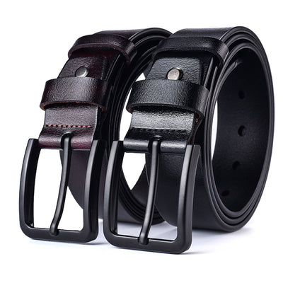 Cinturón de Cuero para Hombre - Casual y Versátil
