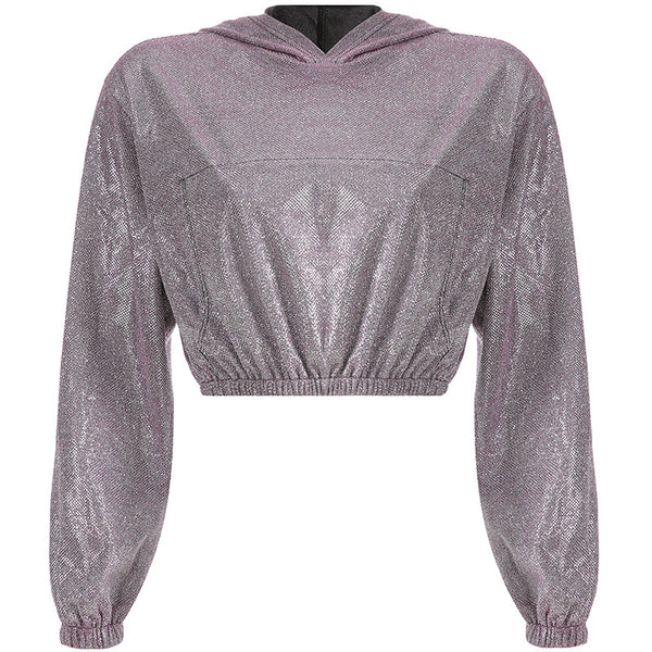 Sudadera con Capucha Disco Princess Brillante
