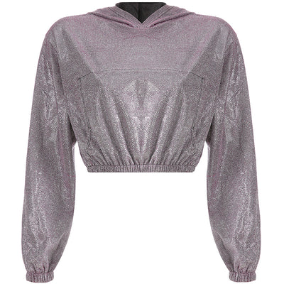 Sudadera con Capucha Disco Princess Brillante
