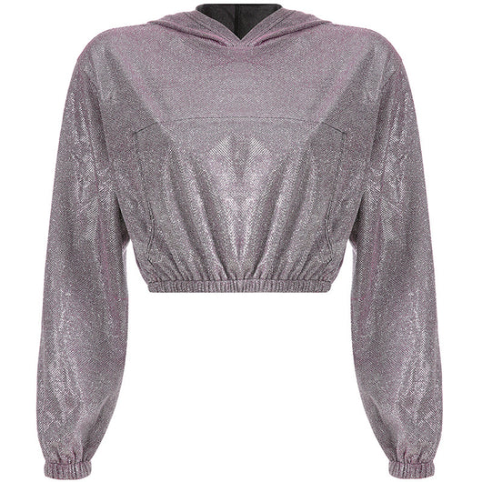 Sudadera con Capucha Disco Princess Brillante