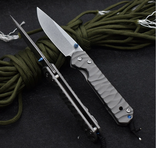 Cuchillo Plegable Táctico Damascus de Acero Inoxidable para Camping y Supervivencia - Image 11