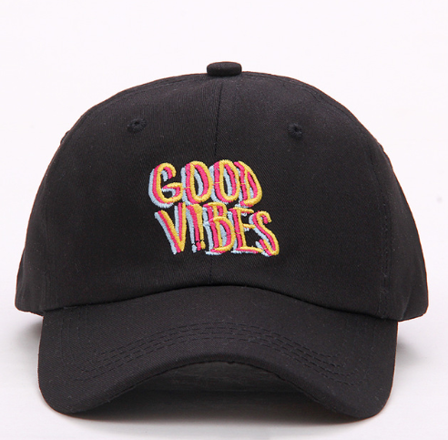 Gorra de Béisbol Hip Hop con Bordado de Letras para Hombre y Mujer